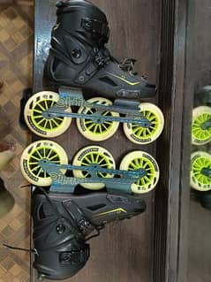 tyre waly shoes Roller Derby Elite Alpha 125mm 3-Wheel Inline Skate