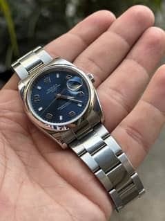 Rolex Oyster Perpetual Date model 115200 year 2012 watch available