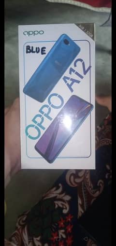 Oppo A12 Mobile with box & original charger