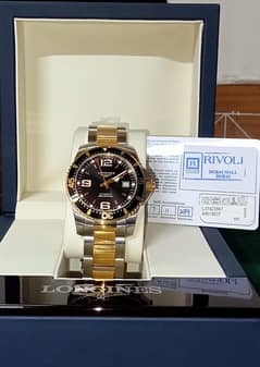 Longines two tone 41mm brand new watch available with complete set