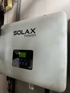 SOLAX On Grid 10 kw Inverter Used with warranty upto march 2026