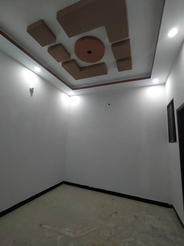 2 Bed Lounch For rent 2nd floor All Utilities Available scheme 33 karachi 3