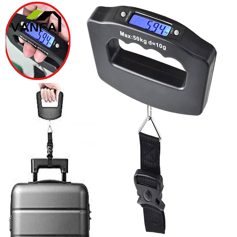 Trading Electronic Weighing Scale with Hook for 50kg and 10g Digital B 1