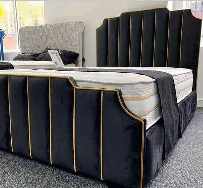 Turkish King size /Poshish bed\Bed set\double bed\king size bed 3