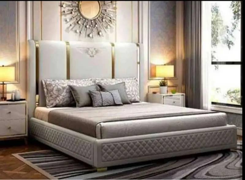 Turkish King size /Poshish bed\Bed set\double bed\king size bed 6