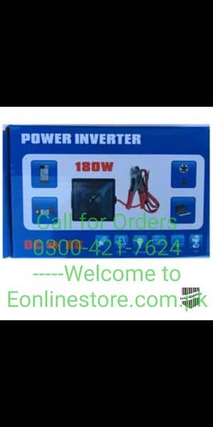 12 Volt mini car DC To AC 220 Volt 180 Watt Mini Inverter 0