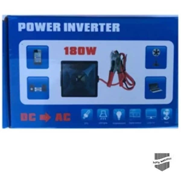 12 Volt mini car DC To AC 220 Volt 180 Watt Mini Inverter 1