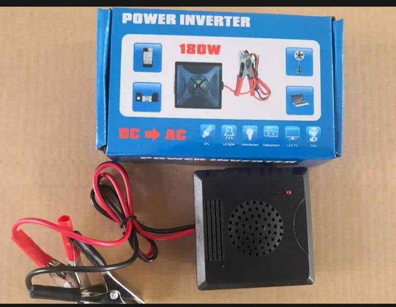 12 Volt mini car DC To AC 220 Volt 180 Watt Mini Inverter 6