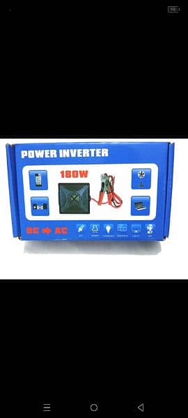 12 Volt mini car DC To AC 220 Volt 180 Watt Mini Inverter 7