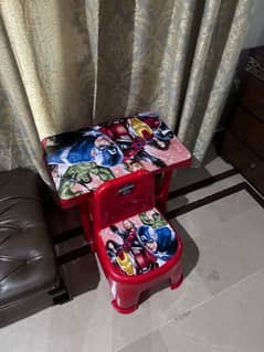 study table set + plastic table