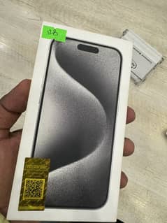 iphone 15 pro 128gb silver PTA Brand New