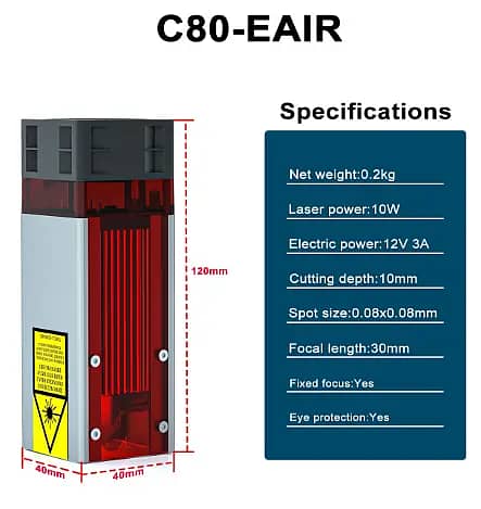 80w Laser Engrawing & Cutting Machine 0