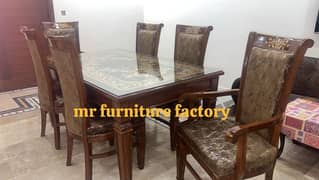 luxury dining table/shesham wood dining/6person dining/dining table