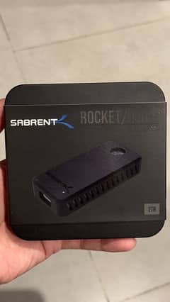 Sabrent Rocket Nano v2 Portable NVME SSD 2tb usb c