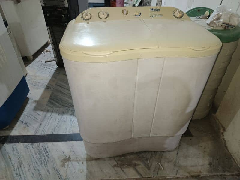 Haier washing machine 4