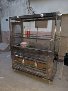 Complete Setup Of Fries and Burger Stall With Deep Fryers