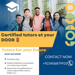 Certified Home tutors