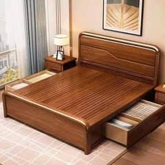 double bed set/dressing table/almari/shesham wood wardrobe/almari