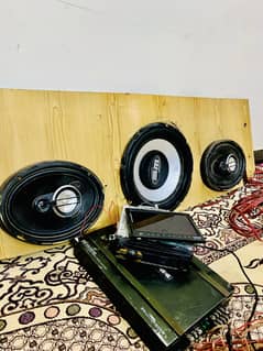 Cars Speakers Complete Setup