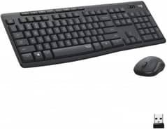 Dell & Logitech Wireless Keyboard Mouse Combo 0