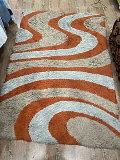 rust orange Center rug for sale