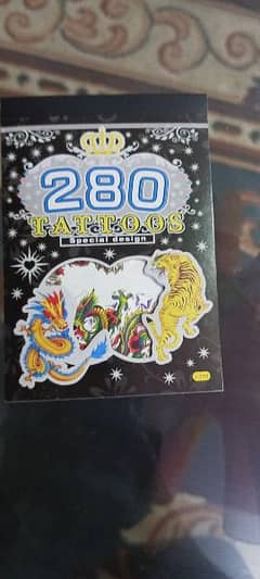 Tattoo for everyone erasable 250 for all four books
