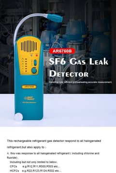 Smart Sensor AR5750B SF6 Gas Leak Detector In Pakistan