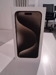 Apple Iphone 15 Pro Max 256 | Non Pta | Box Packed | natural titanium