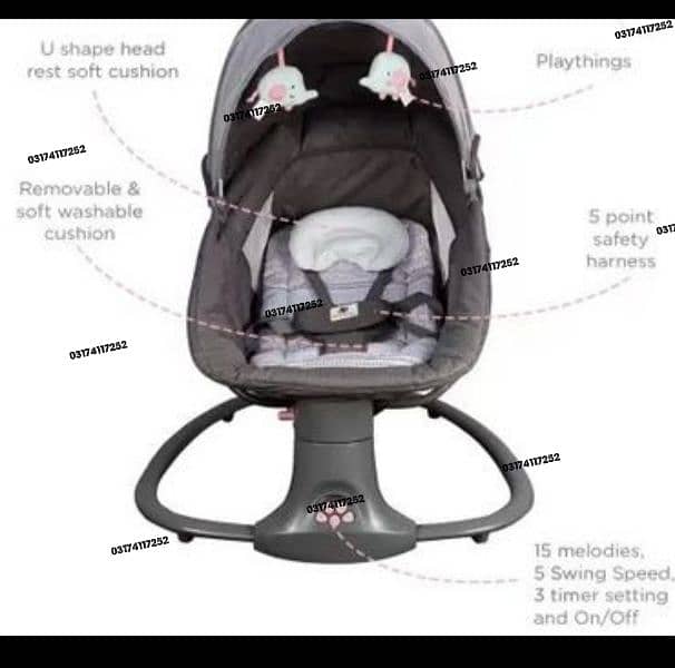 Kids/Baby Electric Swings/Baby Gears/Cradles 13