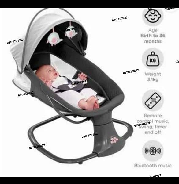 Kids/Baby Electric Swings/Baby Gears/Cradles 16