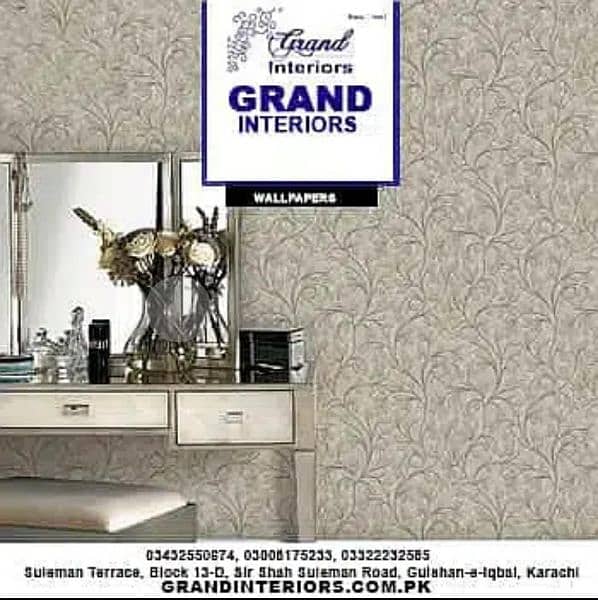 wallpapers wall morals wall panels wpvc panels by Grand interiors 2