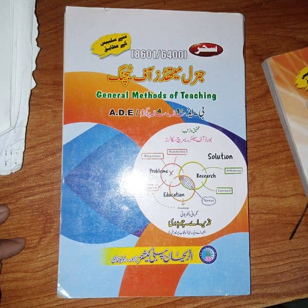 Allama Iqbal Open Univ B. Ed 1st semester Urdu (6) Books Available 1