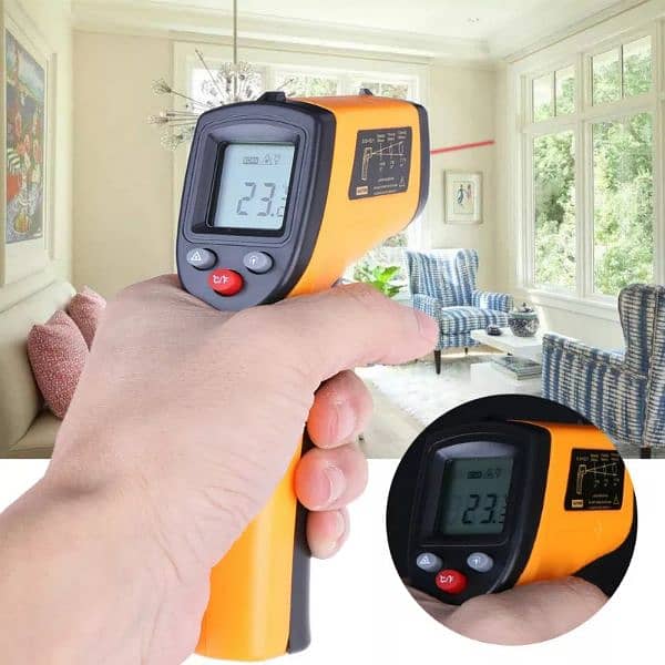 DIY Thermometer GM320 IR Infrared sports outdoor digital To 1600 degre 2