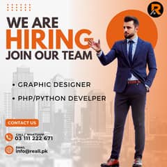 Graphic Designer and Software Developer Required