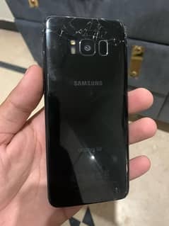 Samsung s8 offcial pta approved panel damage with box