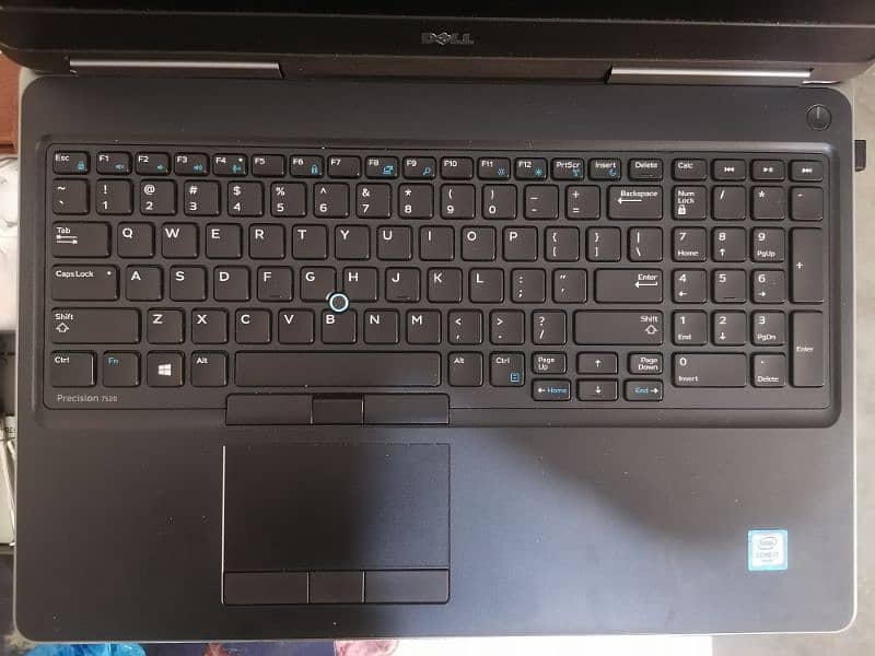 Gamming laptop Dell precision 7520 i7 6th 6