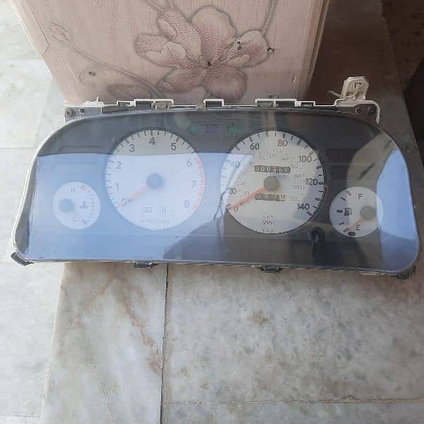 Indus Corolla AE100, AE101, XE white dial speedometer 2