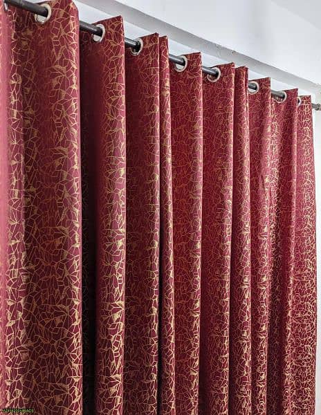 Velvet Jacquard Curtains (Top Quality) 2