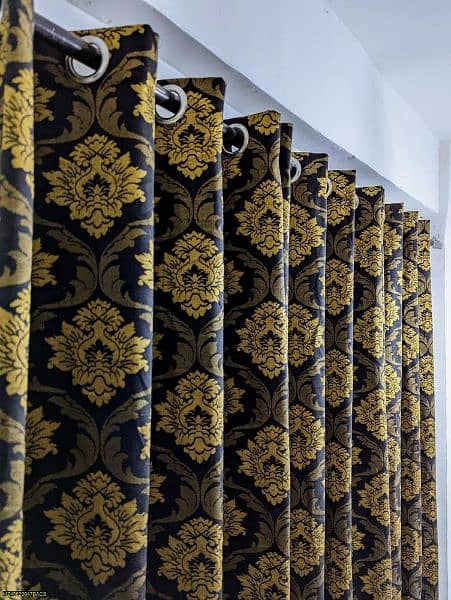 Velvet Jacquard Curtains (Top Quality) 13