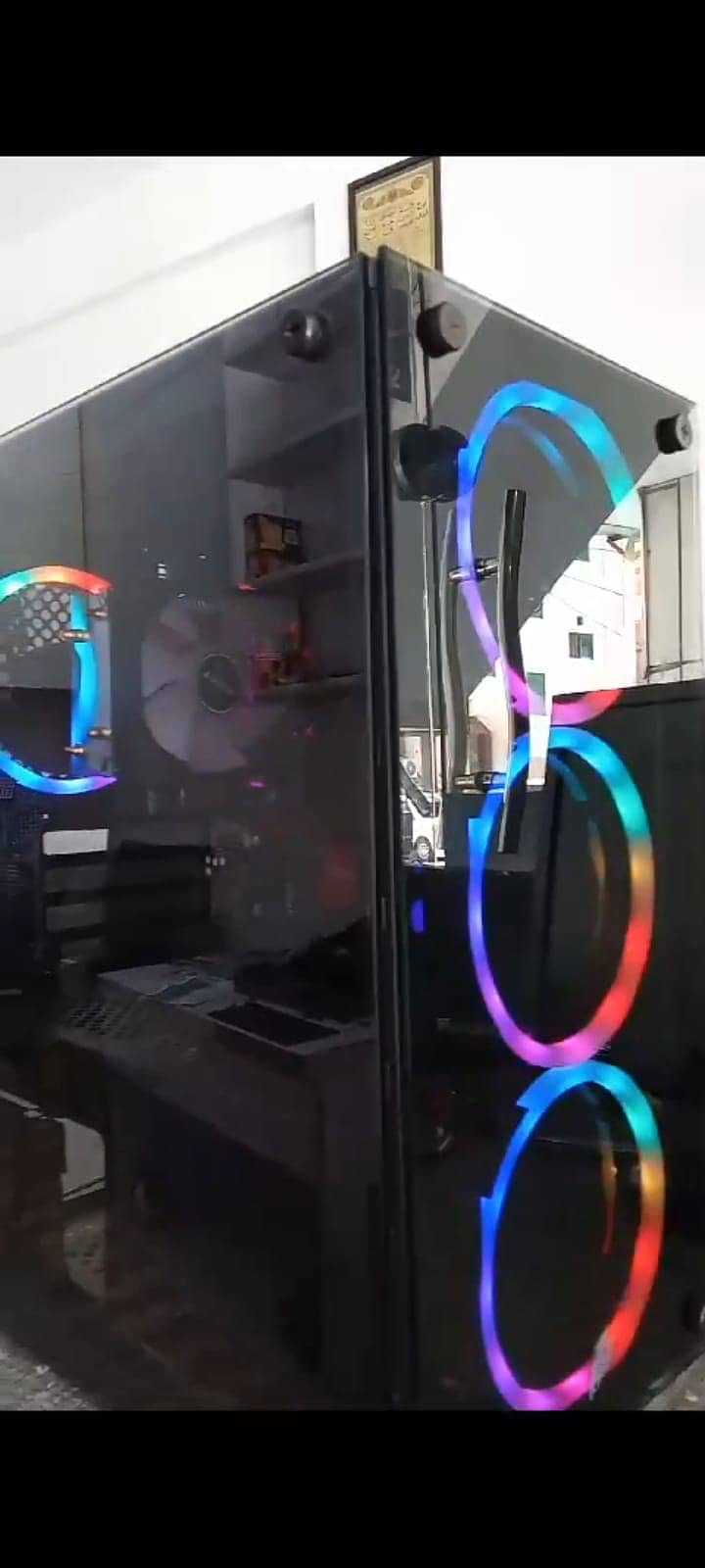 Gaming Casing with RGB Fans 2