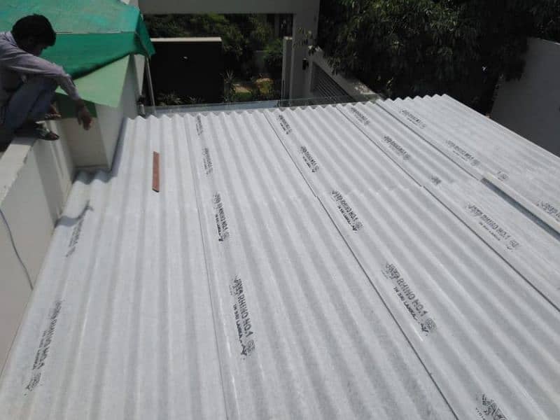 Fiber Cement Corrugated Sheets-Roofing/Warehouse/DairyFarm/CattleShed) 11