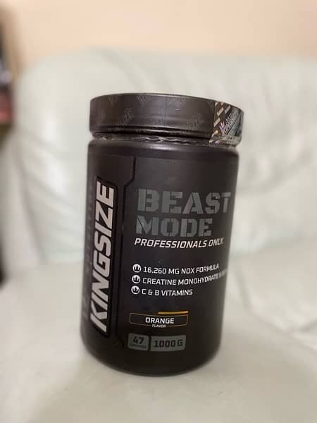 KING SIZE BEASTMODE 1000G NUTRITION IMPORTED 1