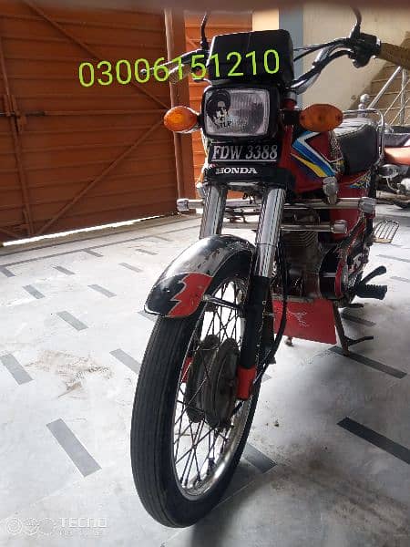 Honda CG125 2018 Model Good Condition 8