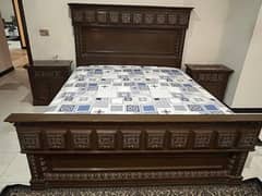 Chinioti bed set with mattress