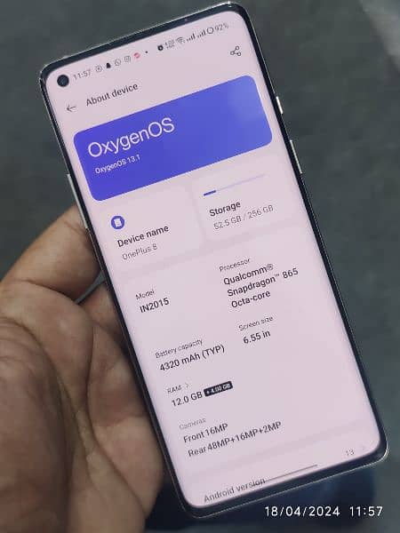 OnePlus 8 12/256 (Dual Sim) 5