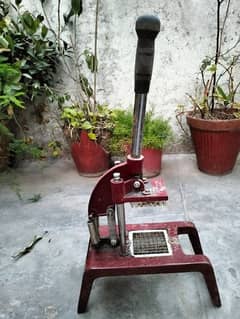 potatoe slice machine