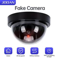 Dummy Fake Security Camera with Flashing Red Led Light