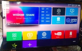 32 inch Smart LED TV NEw Box Pack made in malyisa 1 year warranty