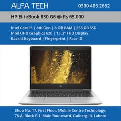 HP EliteBook 830 G6 Laptop (i5-8th-8-256-13.3”-FHD) - ALFA TECH