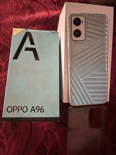 oppo a96 with box 8+6 128 storage